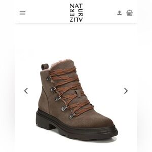 EEUC❤️❤️Naturalizer❤️❤️ Julian Shearling Hiker Booties in Sheatwood Color